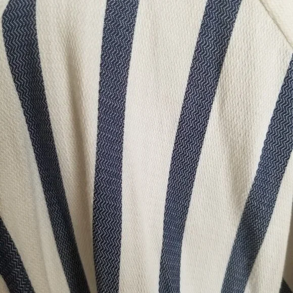 Ixia blue and white wrap tie dress - Picture 6 of 7